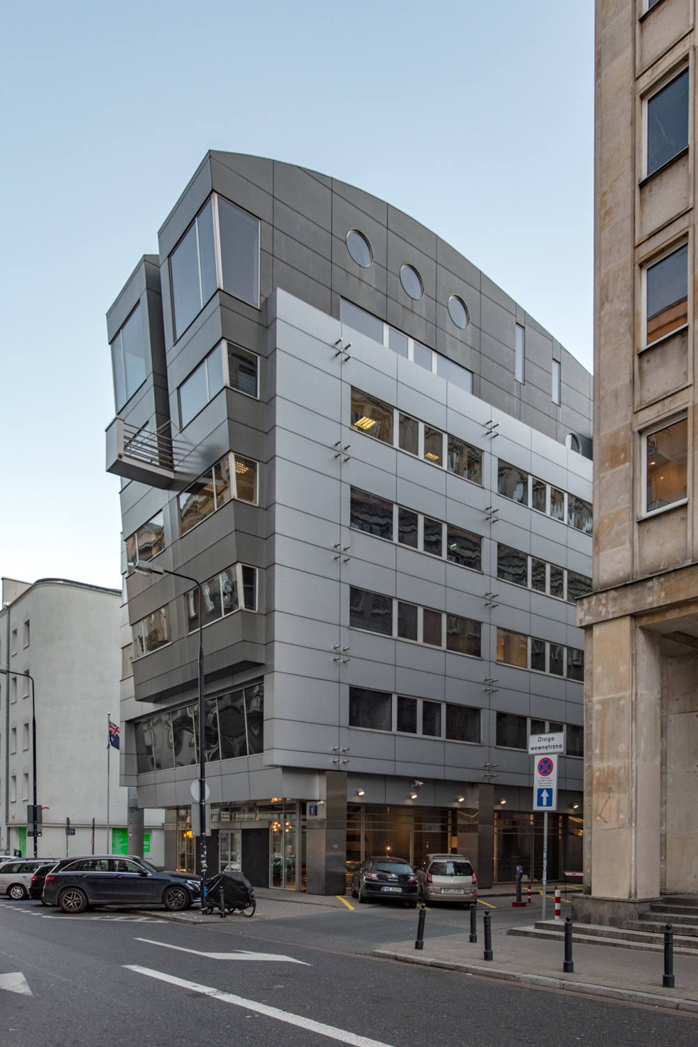 Zdjęcie architektury budynku Nautilus